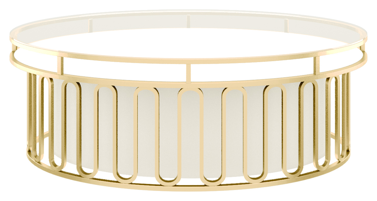 Стол для президиума овальный