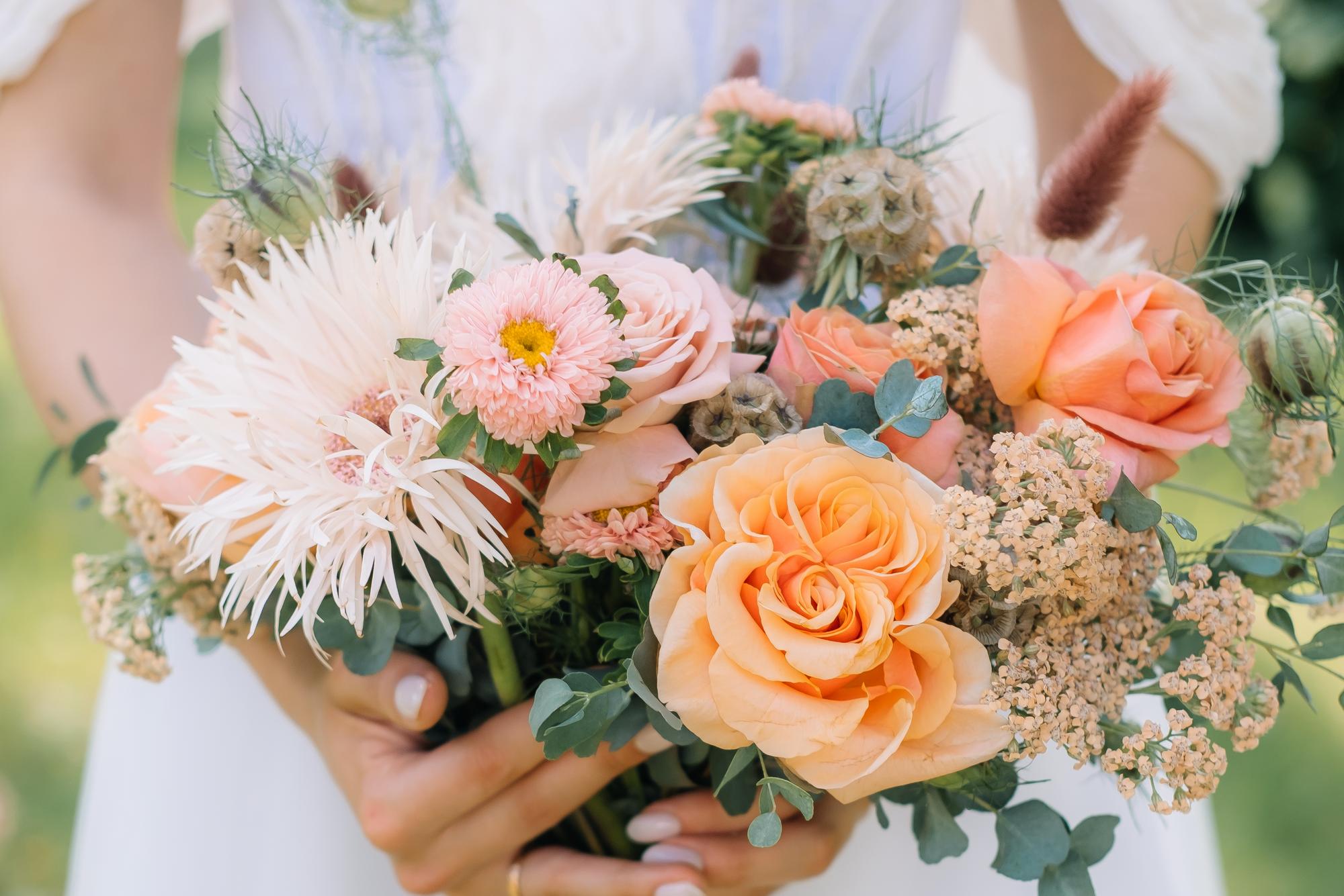 Свадебный букет  "Organic"