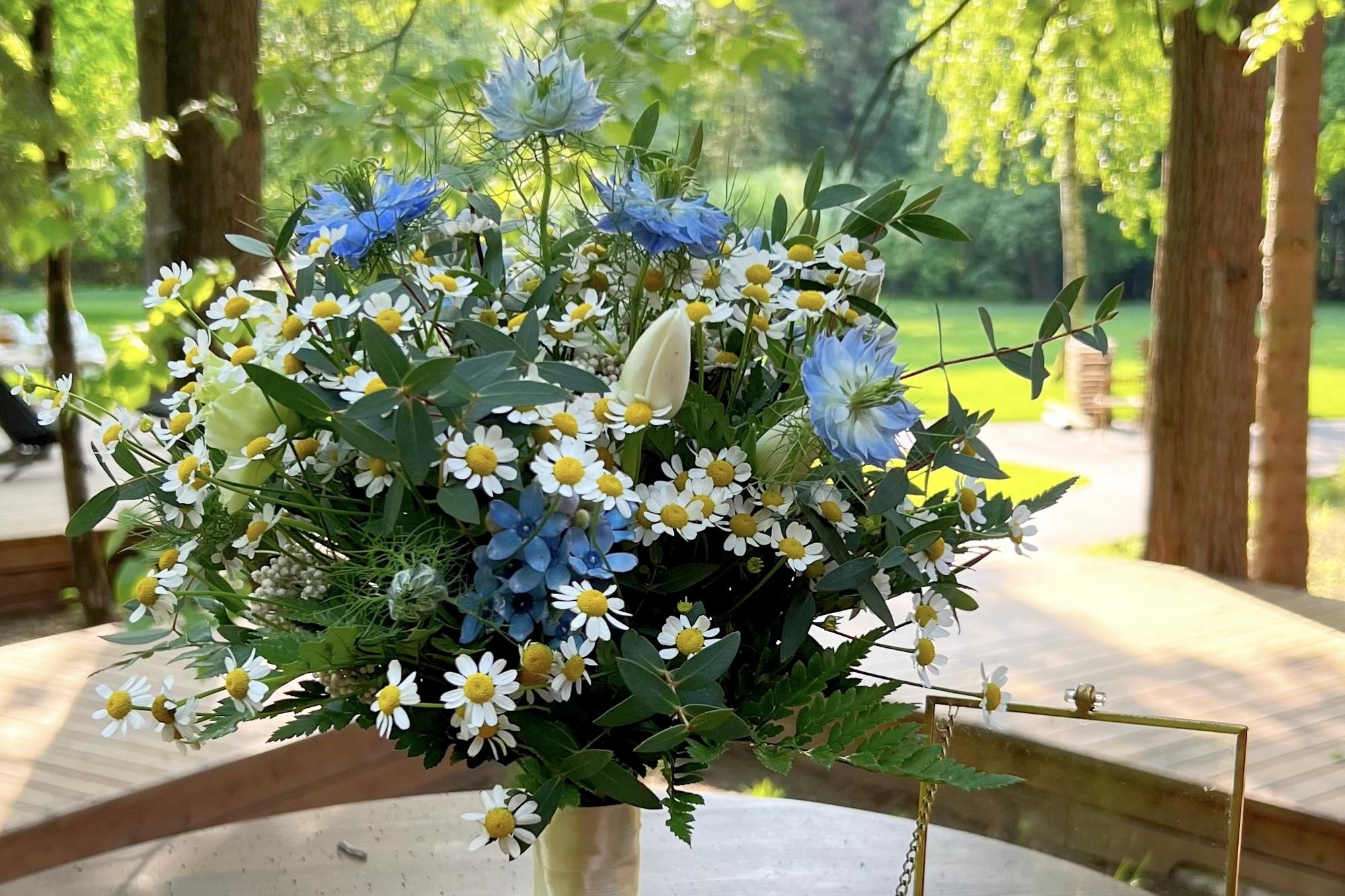 Свадебный букет "Летний луг"