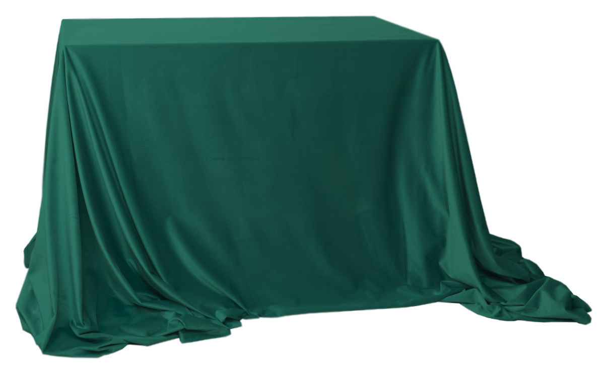Скатерть «Изумруд» велюр