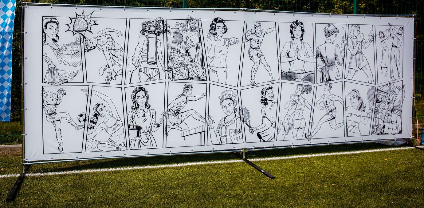 ИНТЕРАКТИВНАЯ ФОТОЗОНА КОМИКС