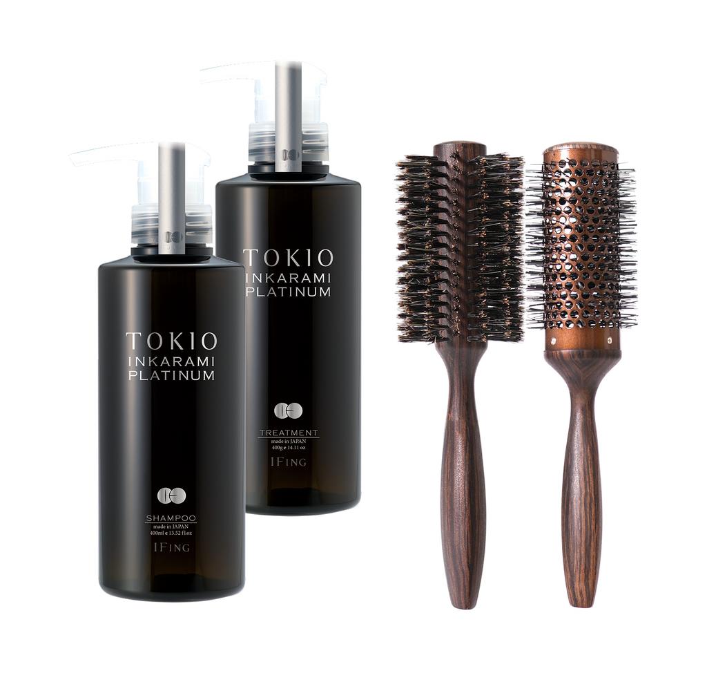 Шампунь + Лосьон-уход PLATINUM 400 мл (ПОДАРОК - 2 БРАШИНГА)