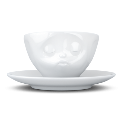 Tassen. Чайная пара с чашкой 0,2 л. Поцелуй