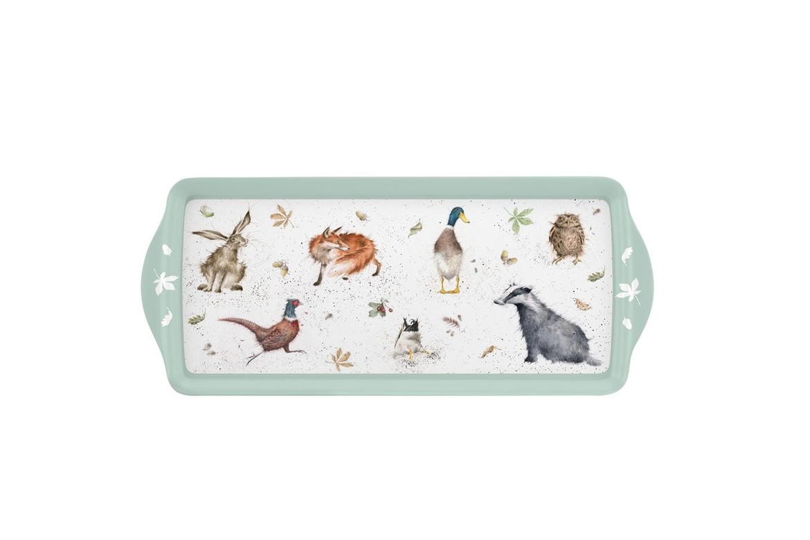 Royal Worcester Wrendale. 146 Поднос, меламин, 38,5x16,5 см
