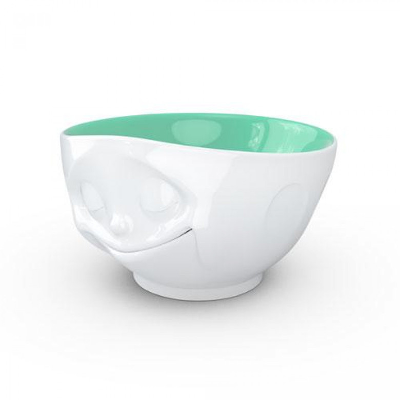 Tassen. Пиала 'Счастливая улыбка', цвет внутри: зеленый 500 мл