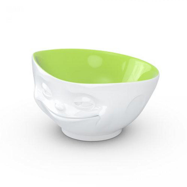 Tassen. Пиала 'Хитрая улыбка', цвет внутри: фисташковый 500 мл