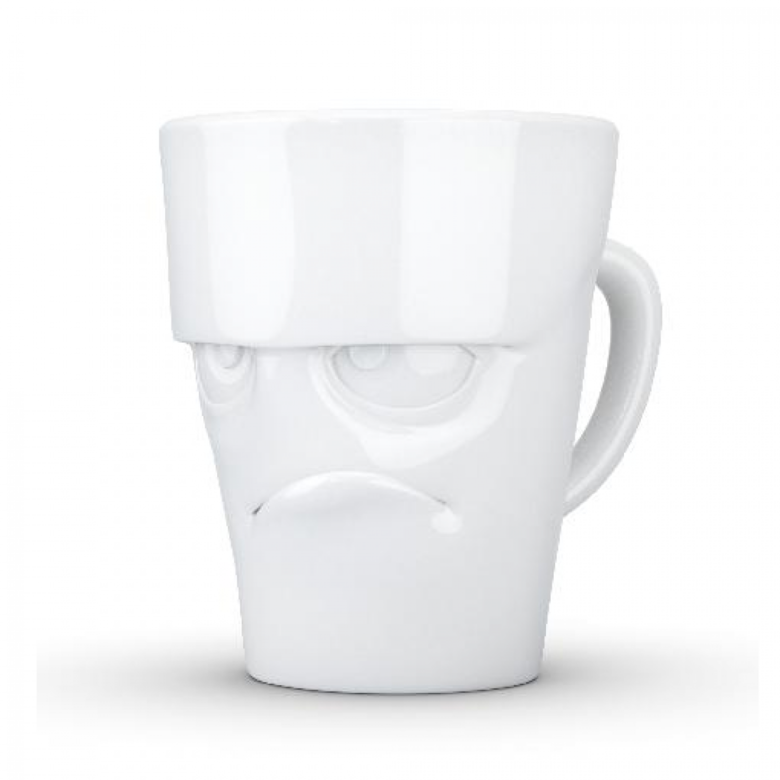 Tassen. Кружка с ручкой 'Ворчун', цвет: белый 350 мл