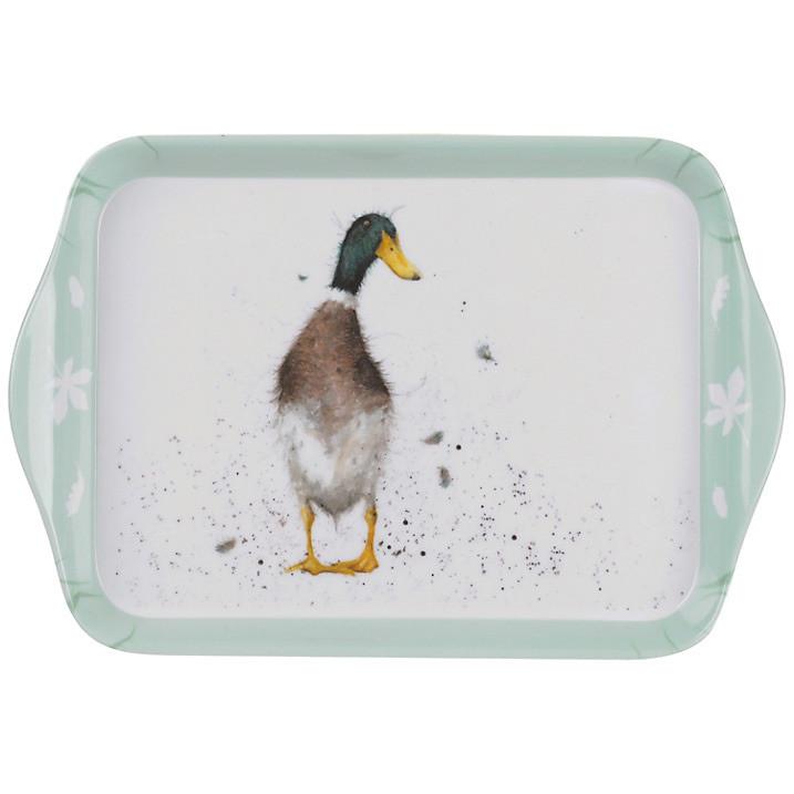 Royal Worcester Wrendale. 126 Поднос 'Guard Duck', меламин, 21x14 см