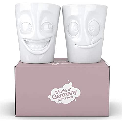 Tassen. Набор кружек без ручек 'Забавная улыбка' и 'Лакомство, 2 предмета, 350 мл