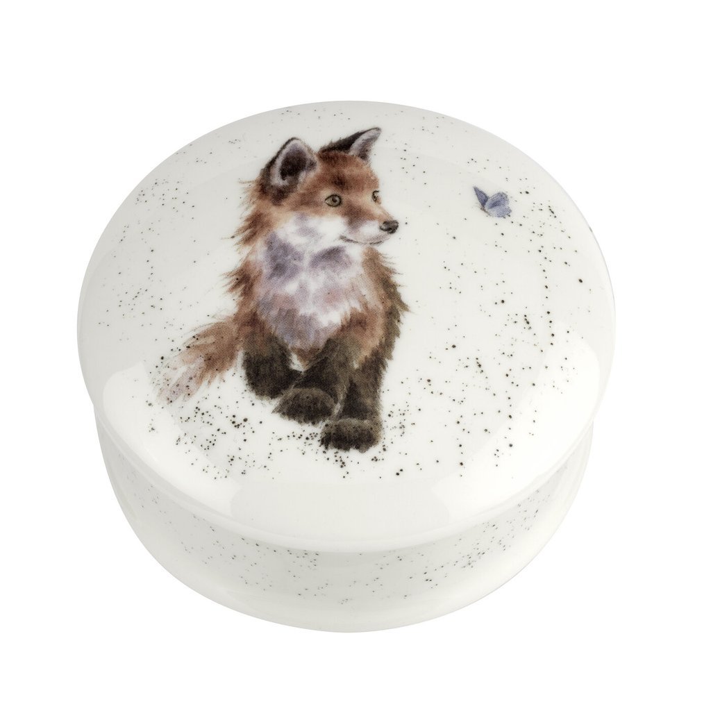 Royal Worcester Wrendale. 155 Шкатулка 'Born to be Wild' 8,5 см