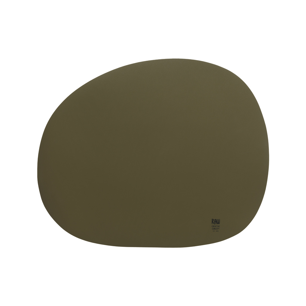 Aida. Органическая салфетка, цвет: оливковый (military olive), 41x33,5 см