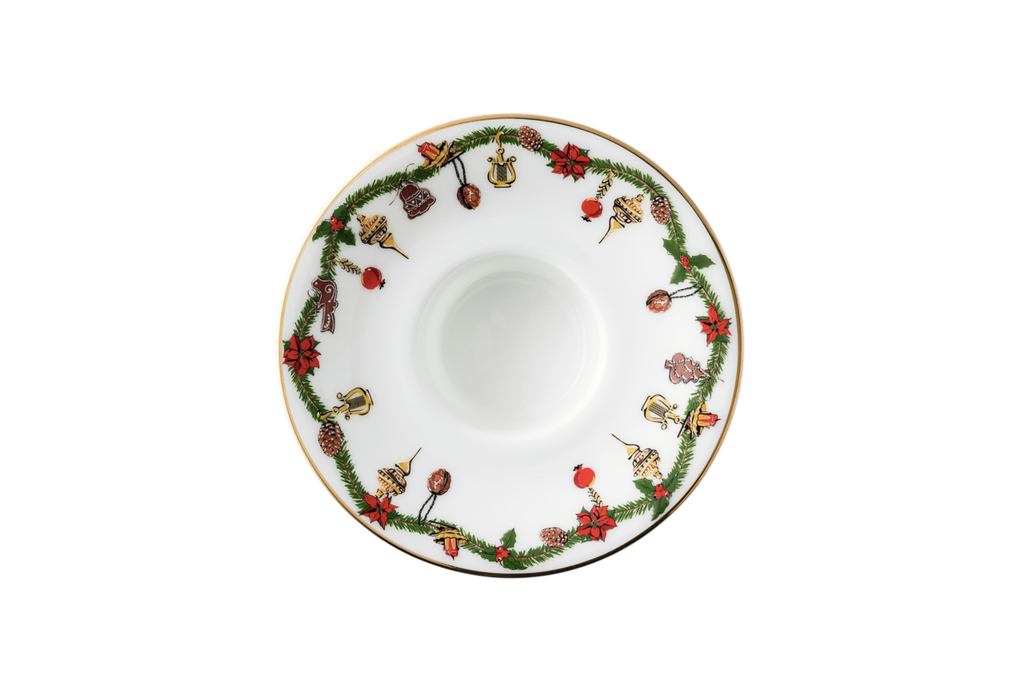 Hutschenreuther Nora Christmas. Подсвечник для чайной свечи 11 см