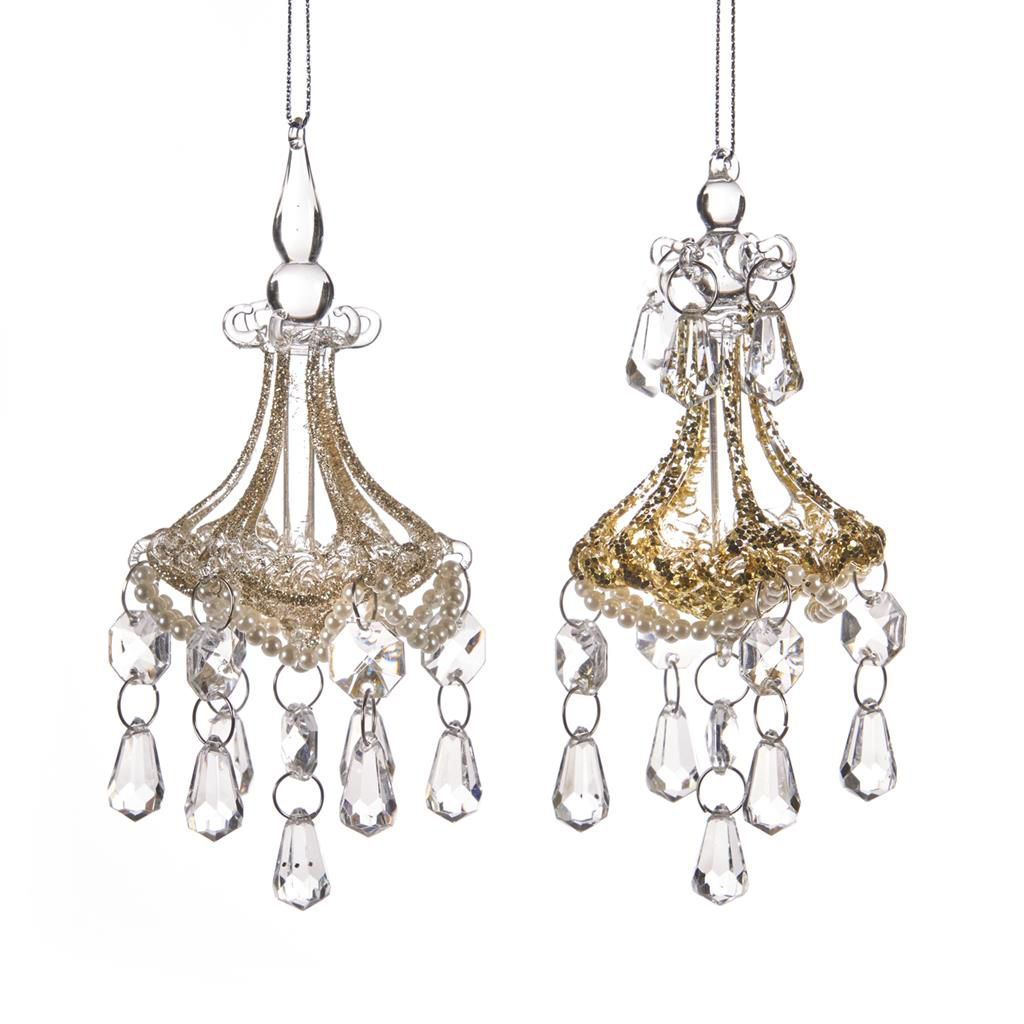 Goodwill. Новогоднее украшение 'Люстра' 15 см. В ассортименте. Цена за 1 шт