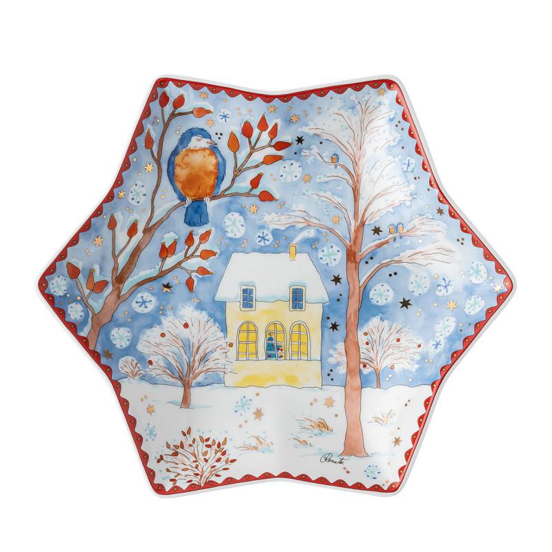 Hutschenreuther Annual Christmas Eve. Блюдо 24 см