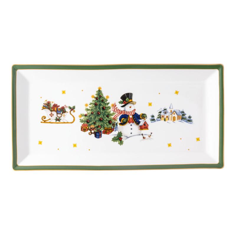 Hutschenreuther Happy Christmas. Блюдо 36x18 см