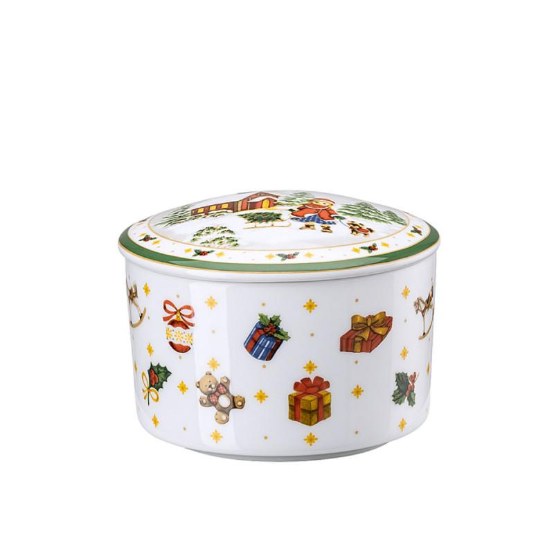 Hutschenreuther Happy Christmas. Банка 11x7 см