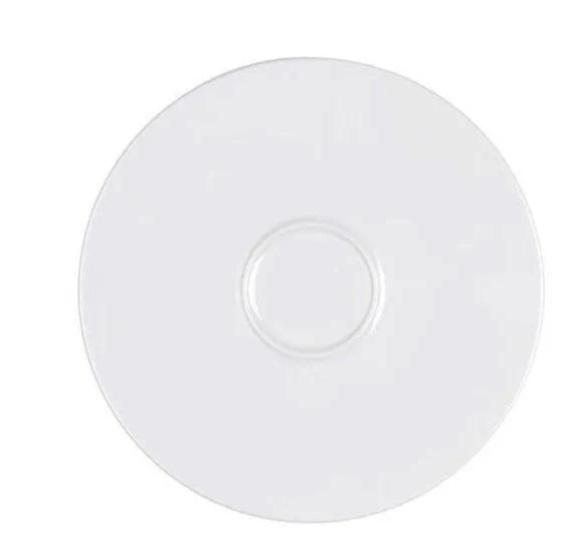 Degrenne Salam The. Блюдце круглое 18 см, цвет: белый