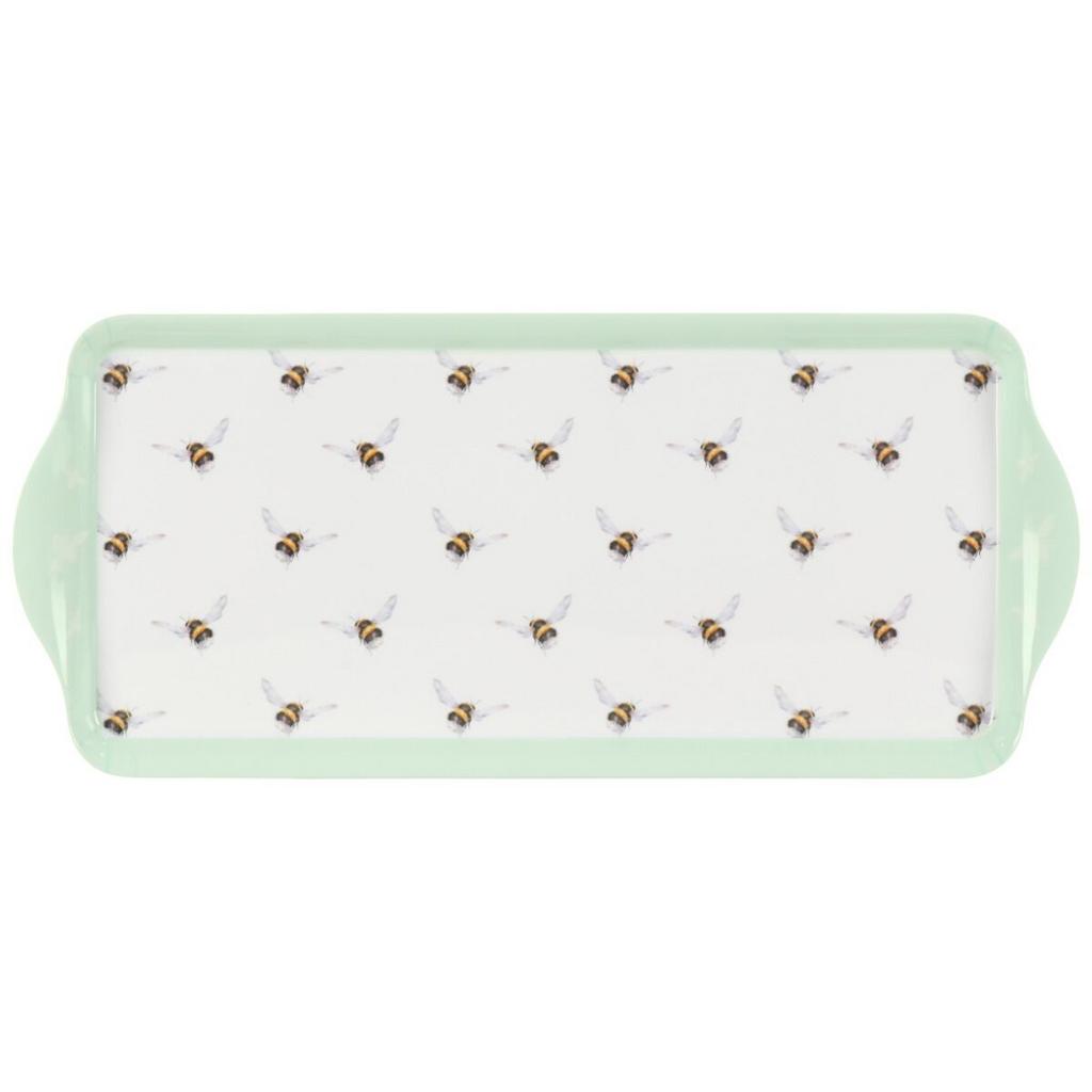 Royal Worcester Wrendale. 145 Поднос 'Bee', меламин, 38,5x16,5 см