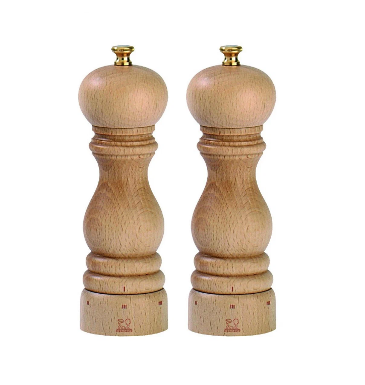 Peugeot Paris. Набор: 2 предмета мельниц для соли и перца, цвет: светло-коричневый 18 см