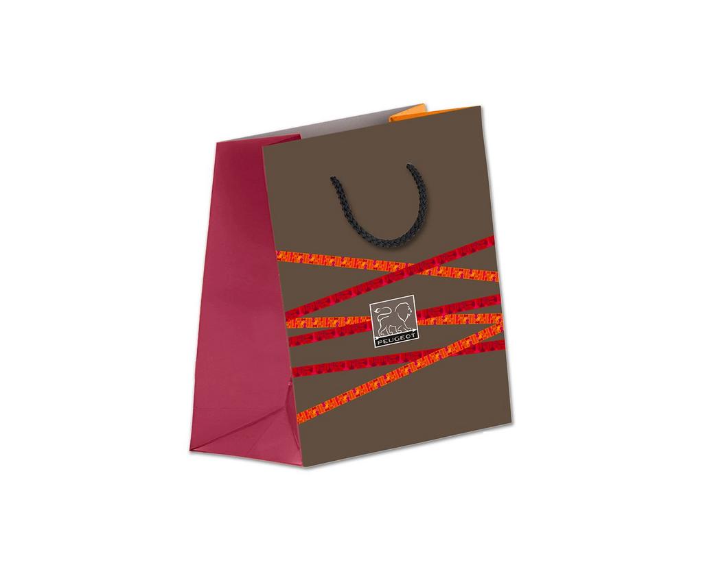 Peugeot. Подарочный пакет 100x75x250 мм