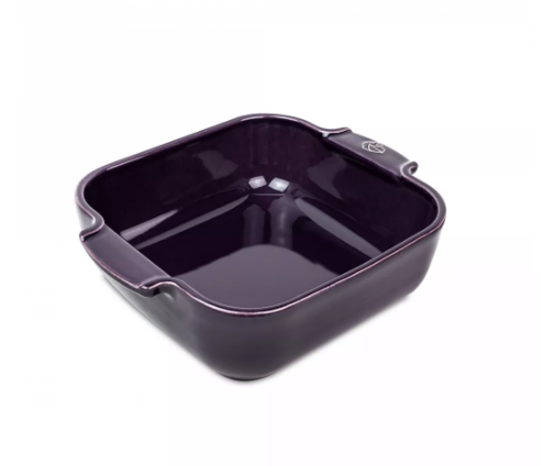 Peugeot Eggplant. Квадратная форма для запекания 21x21x5,4 см/1100 мл