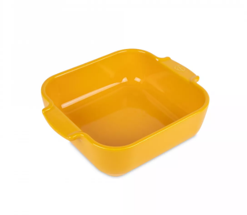 Peugeot Saffron yellow. Квадратная форма для запекания 28x28x6,5 см/2700 мл
