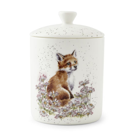 Royal Worcester Wrendale. Банка для хранения 'Лисенок' 14 см