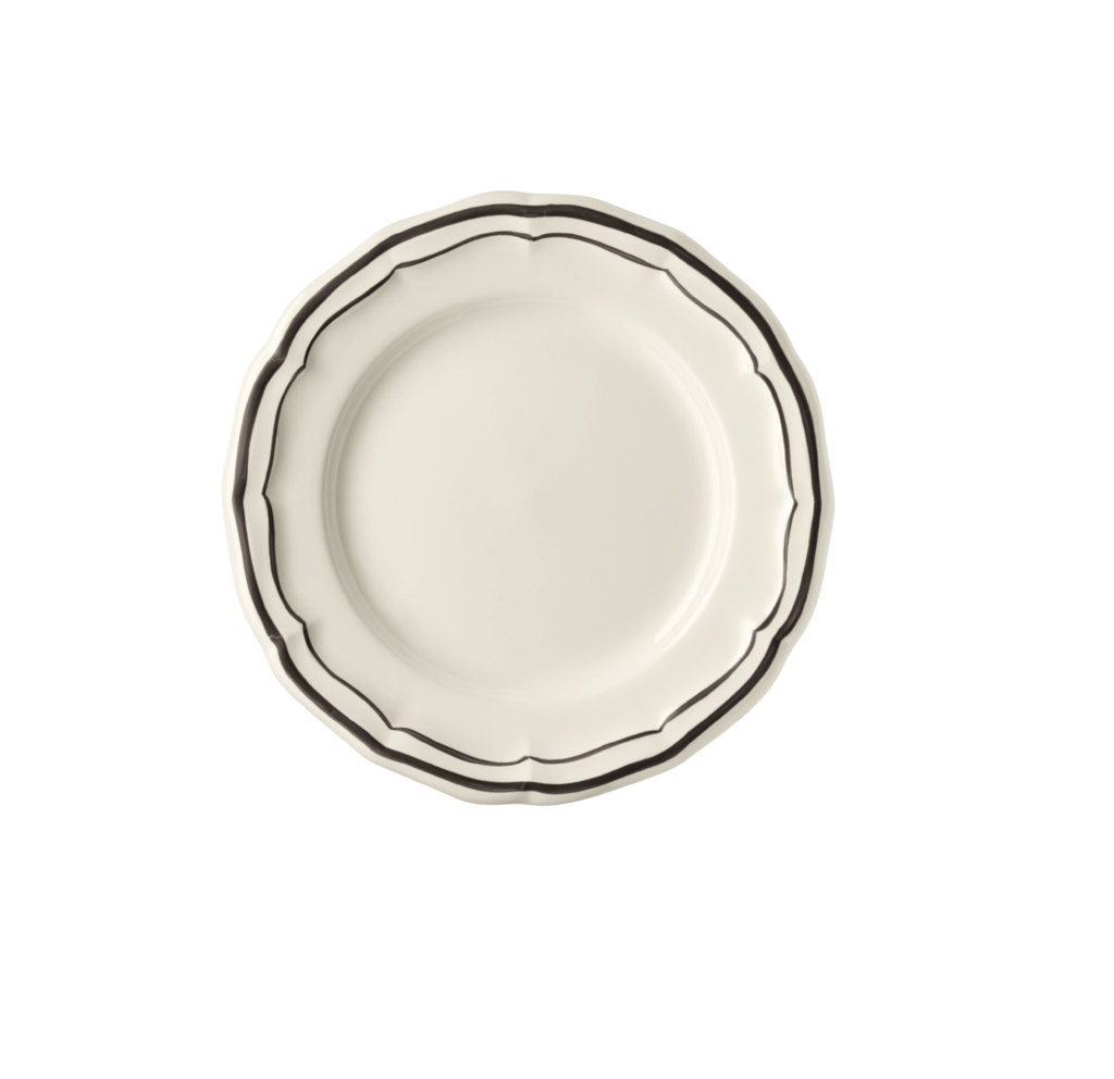 Gien France FILET MANGANESE. Тарелка пирожковая 16,2 см