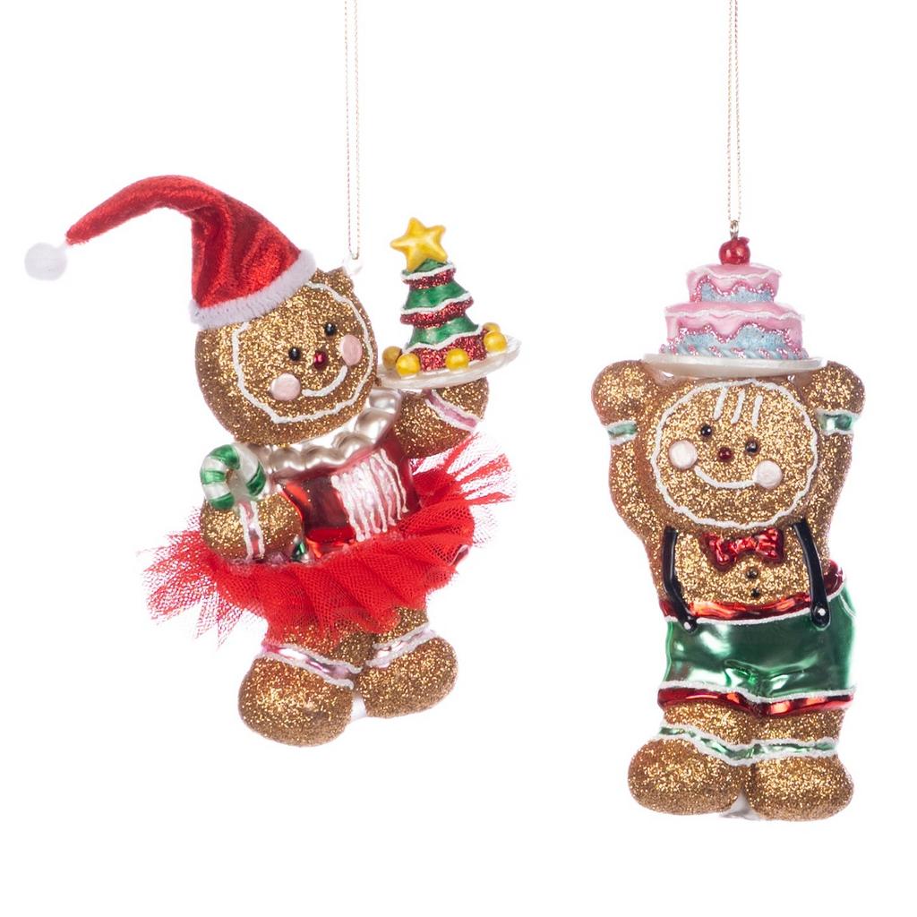 Goodwill. Елочные игрушки 'Пряник девочка/мальчик' 15 см. В ассортименте. Цена за 1 шт.