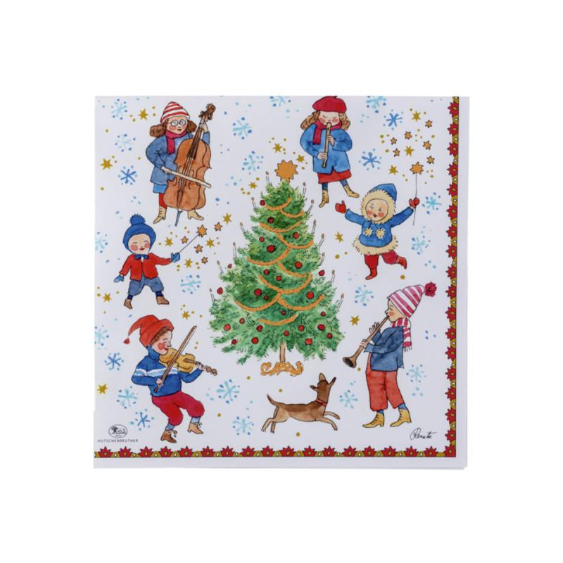 Hutschenreuther Annual Christmas Eve 2023. Салфетки 20 шт 33х33 см