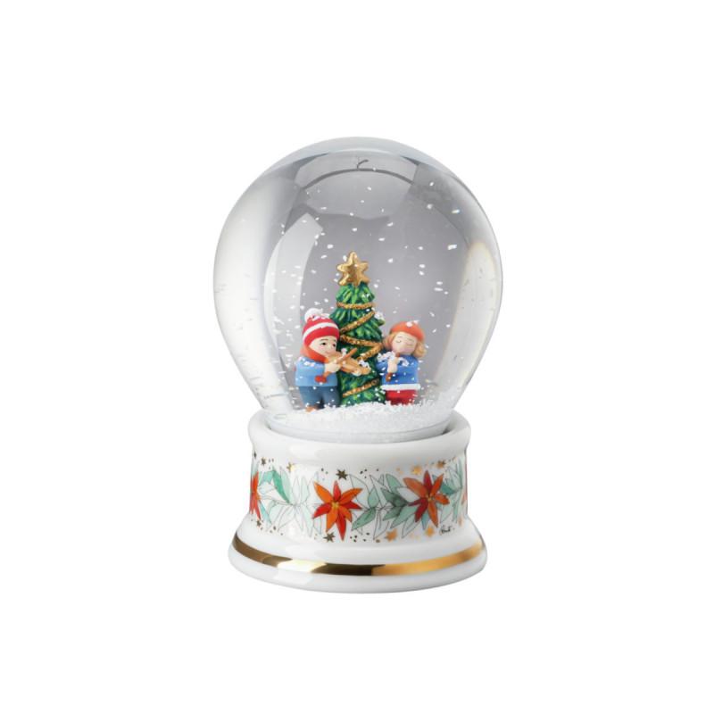 Hutschenreuther Annual Christmas Eve 2023. Снежный шар 12 см