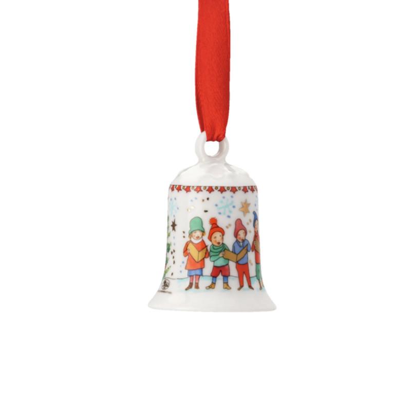 Hutschenreuther Annual Christmas Eve 2023. Колокольчик 5 см №2