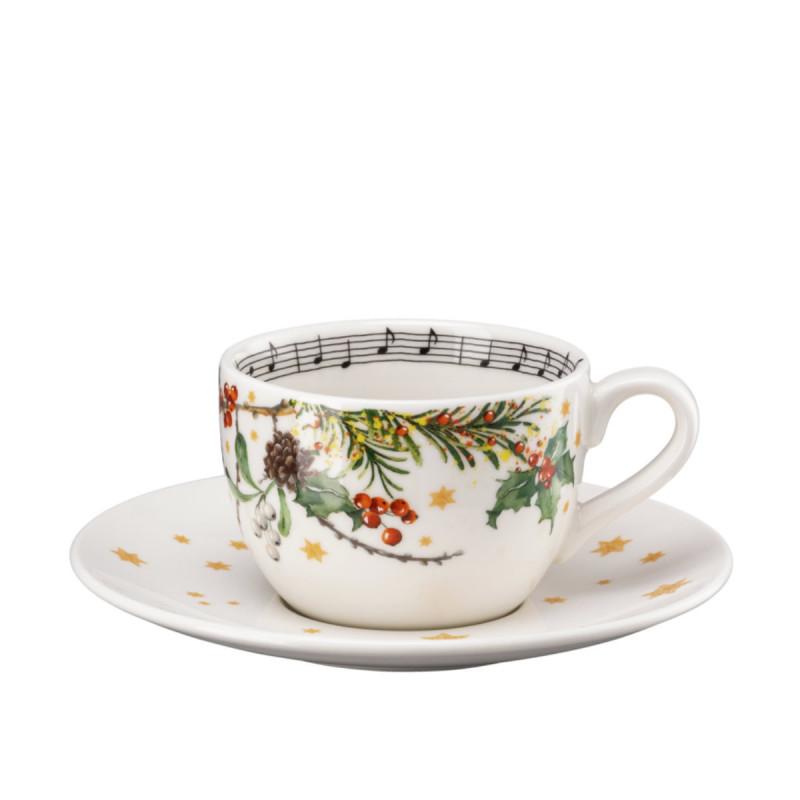 Hutschenreuther Christmas Carols. Чайная пара 220 мл