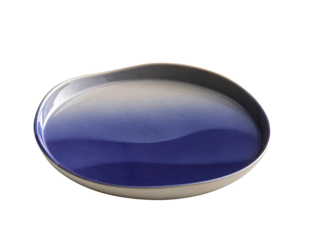 Degrenne Brume Bleu. Тарелка десертная 20 см