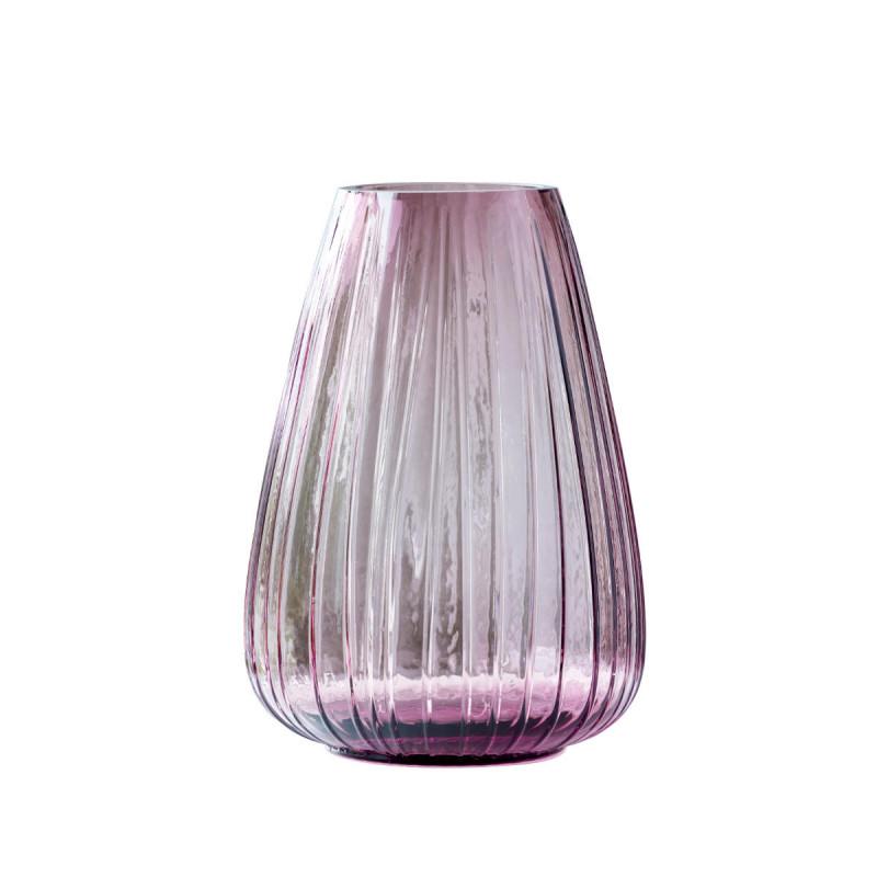 Bitz Kusintha-Glas pink. Ваза 22 см