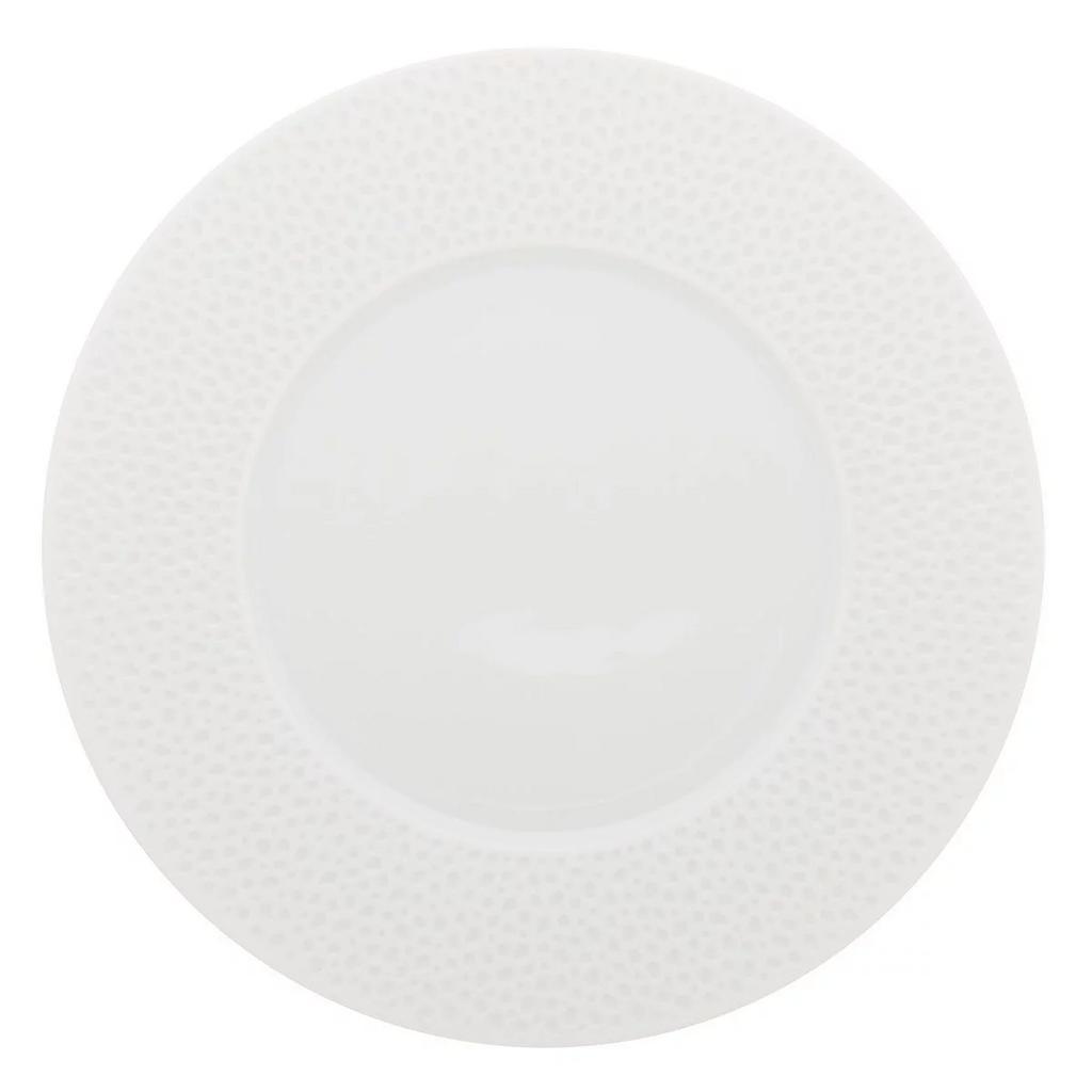 Degrenne L-Perles De Rosee Blanches. Тарелка обеденная 28 см