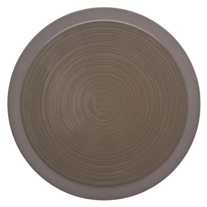 Degrenne Bahia Basalte. Тарелка обеденная, цвет: коричневый 29 см