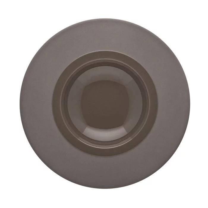 Degrenne Bahia Basalte. Тарелка глубокая, цвет: коричневый 23 см