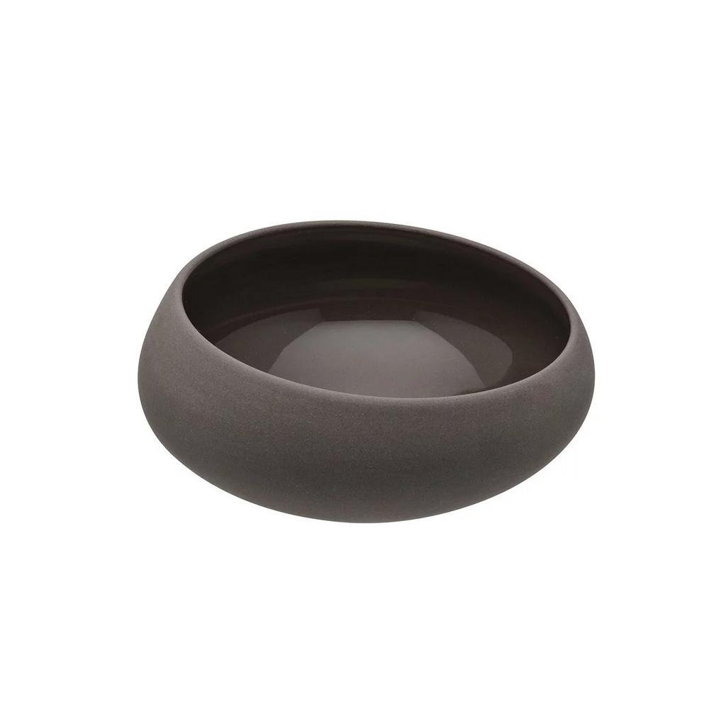 Degrenne Bahia Basalte. Салатник, цвет: коричневый 12 см/300 мл