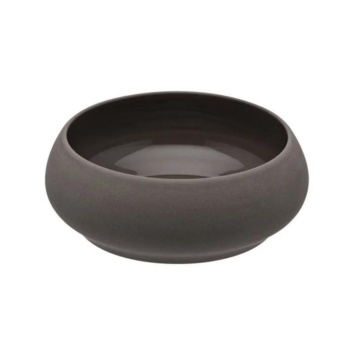 Degrenne Bahia Basalte. Салатник, цвет: коричневый 14 см/500 мл