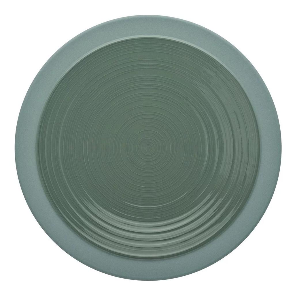 Degrenne Bahia Argile Vert. Тарелка обеденная, цвет: зеленый 26 см