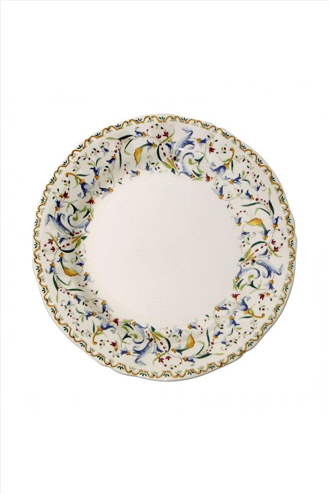 Gien Toscana. Набор: 4 десертных тарелки 23,2 см