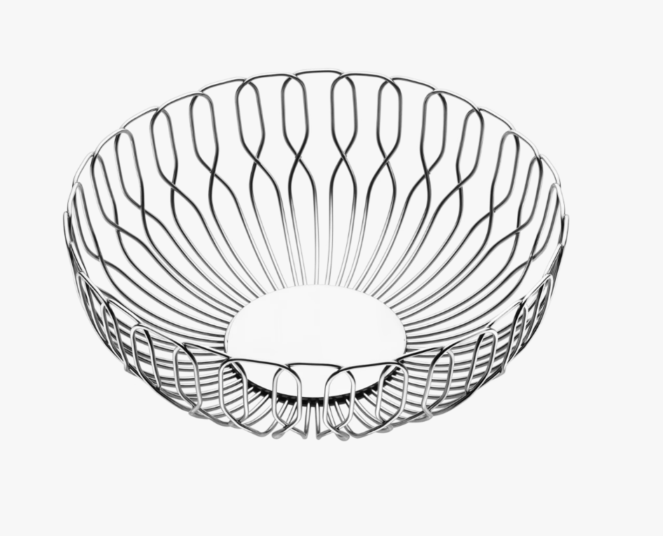 Georg Jensen. Хлебница из нержавеющей стали 21 см