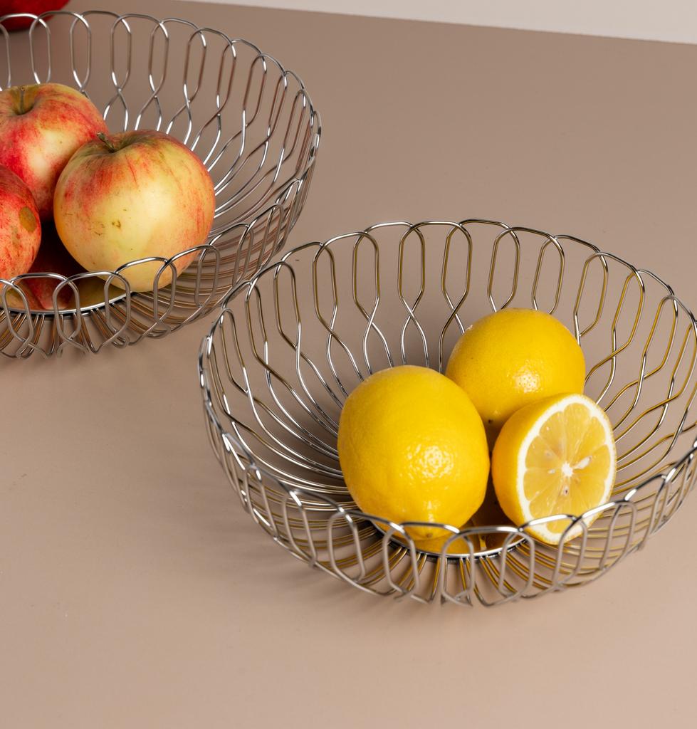 Georg Jensen. Хлебница из нержавеющей стали 26,2 см