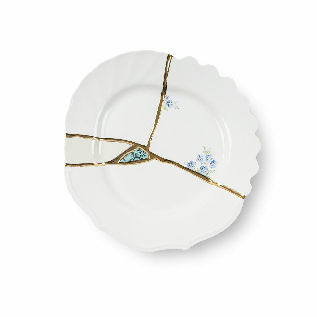 Seletti. Тарелка десертная 'Kintsugi' 21 см N 1