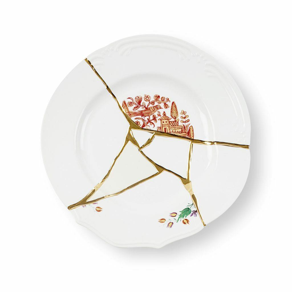 Seletti. Тарелка обеденная 'Kintsugi' 27,5 см N 3