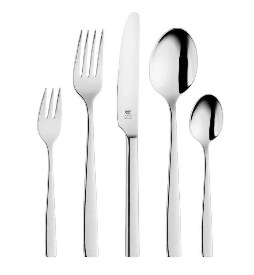 Zwilling Roseland. Приборы столовые, набор из 30 предметов, матовые
