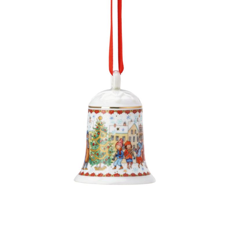 Hutschenreuther Annual Christmas Eve 2023. Колокольчик 7 см
