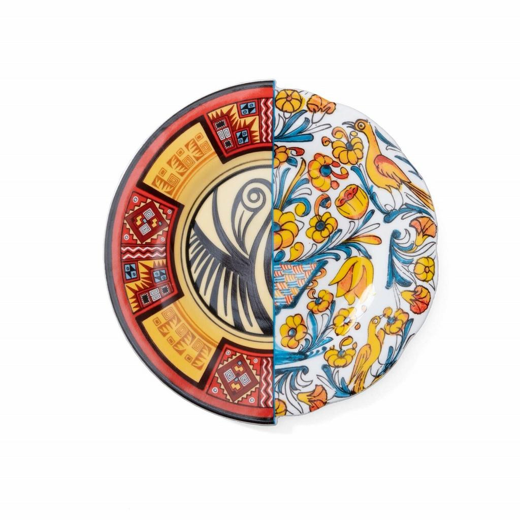 Seletti Hybrid. Десертная тарелка 'Huaricanga' 20 см