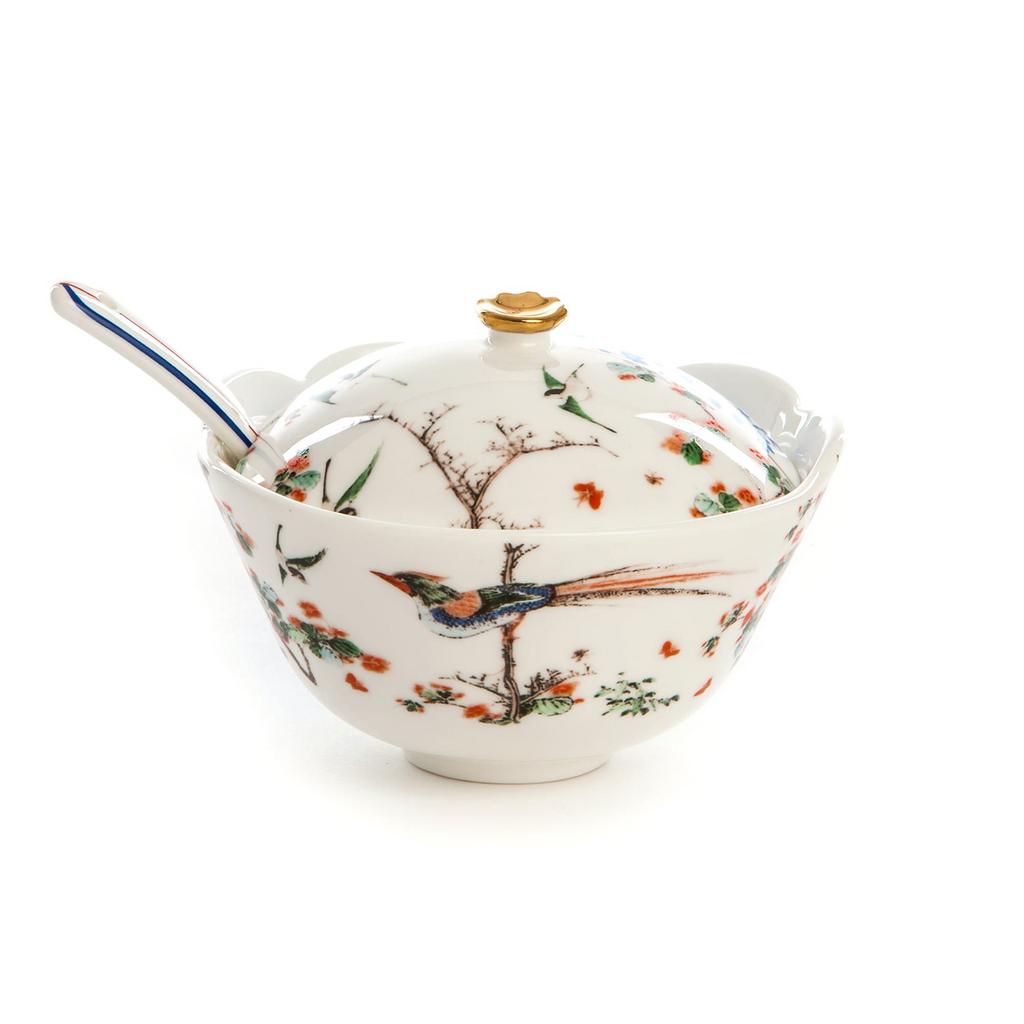 Seletti Hybrid. Сахарница 'Maurilia'  9x12x12 см